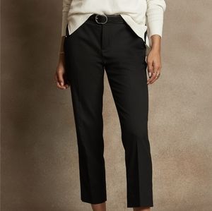 Banana republic factory black pants size 8